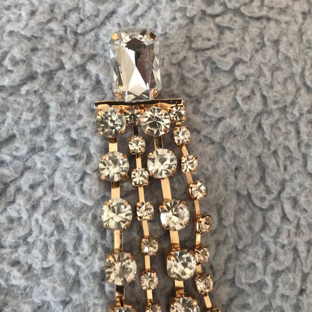 Dangle statement earrings - Picture 2 of 2